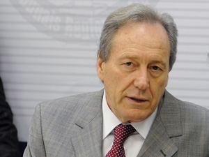 O presidente do TSE, ministro Ricardo Lewandowski, no 50� Encontro de Presidentes de Tribunais Regionais Eleitorais 