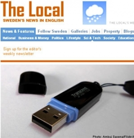 Ladr�o devolveu arquivos que estavam em notebook em um pendrive