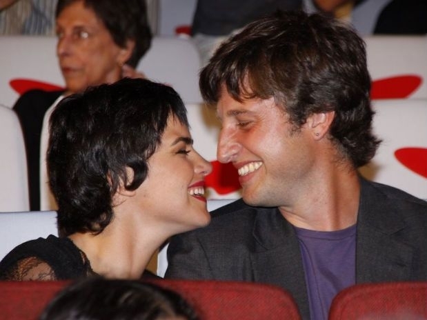 Ana Paula Arsio e seu marido Henrique Pinheiro