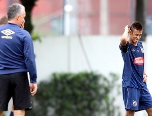 Dorival Jnior no resistiu  fora de Neymar. Garoto joga clssico