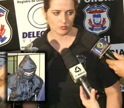 Delegada explicou que grupo levava arrombamentos a srio, como um trabalho. PM preso estava encapuzado