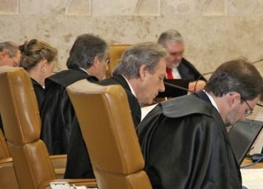 Sess�o do STF nesta quinta-feira (2), em que foi liberada s�tira a pol�ticos na campanha eleitoral