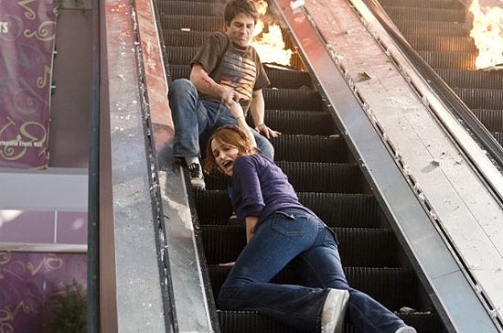 Cena do filme de terror 