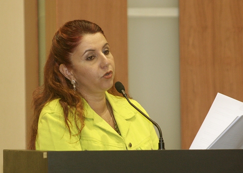 Deputada estadual Chica Nunes (DEM) revelou uma doao de R$ 76 do seu bolso para a sua campanha