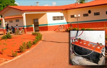 No Hospital Municipal de Confresa, baterias garantem a energia el�trica