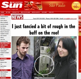 Acidente ocorreu em um pr�dio abandonado em Aberdeen. 