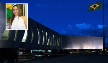 A procuradora Denise Borralho (destaque), que pleiteia vaga de ministra do STJ 