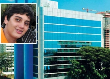 Eliene Jr., que foi submetido a uma cirurgia na aorte, no Hospital Beneficncia Portuguesa, em SP 