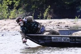 Sema realiza fiscalizao no Rio Cuiab