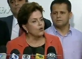 �N�o descerei a esse n�vel�, afirma Dilma sobre declara��o de Serra