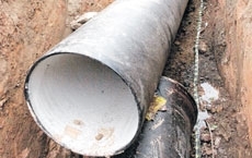 Encanador estava no bairro Doutor Fbio, na avenida Wilson Santos, fazendo reparos na ETA Tijucal