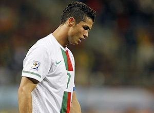 C. Ronaldo, aps a derrota para a Espanha por 1 a 0 na Copa