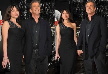 Oksana Grigorieva e Mel Gibson na �poca em que ainda eram namorados