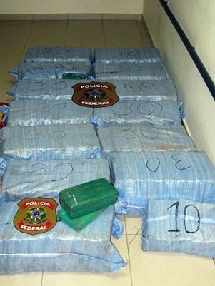 Durante investigaes foram apreendidas mais de 2 t de maconha e cocana