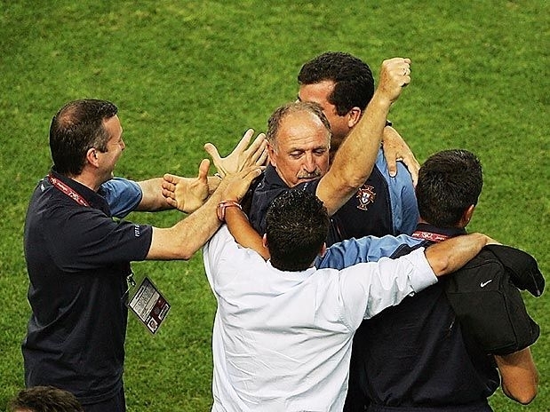 Felip�o dirigiu a sele��o de Portugal na Copa de 2006, na Alemanha