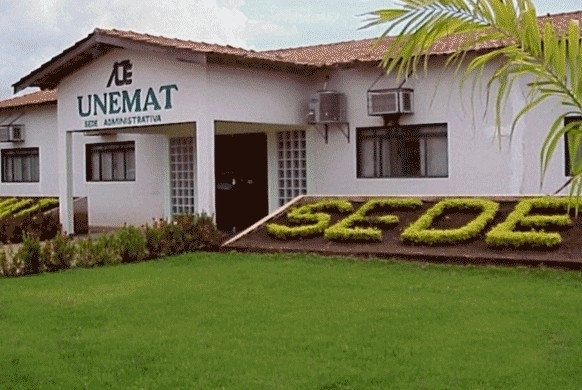 Fachada da Unemat, com sede em Cceres, que passou por nova eleio e tem Adriano Silva como reitor eleito