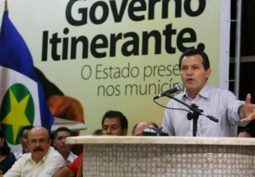 ltimos atos de Silval ocorreram ontem, durante o Governo Itinerante, em Rondonpolis 