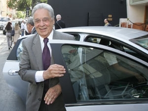 FHC disse que foi ao encontro para se informar do andamento das negocia��es.