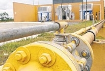 Combustvel que chega ao City Gate da MT Gs, no Distrito Industrial, abastece postos e a indstria