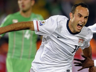 Donovan marcou o gol decisivo aos 46min do segundo tempo