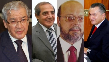 Silvrio, Ornelas, Oliveira e Perri: sucesso no TJ j  articulada, apesar da crise institucional 