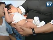 Beb de seis quilos nasce em Porto Alegre