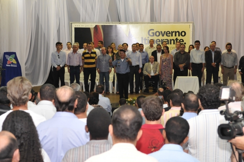 Instalado o Governo Itinerante em Tangar da Serra