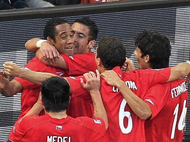 Chile conseguiu vit�ria hist�rica em Nelspruit