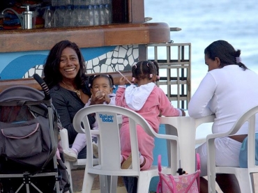 Gl�ria Maria diz que sua prioridade s�o as filhas