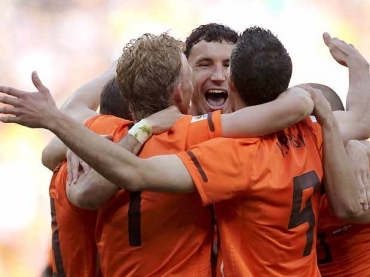 Holanda comemora: s�rie invicta j� � de 20 jogos