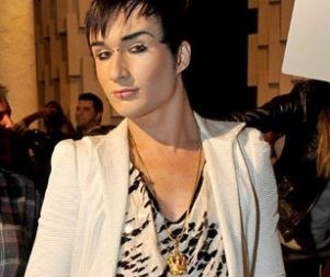 Serginho veio ao desfile especialmente para assistir desfile da Paris Hilton