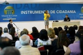 Eliane Pinto ouvidora Geral da Unio, durante o 5 curso de Aperfeioamento em Ouvidoria Pblica