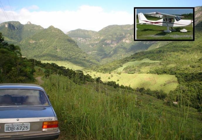 Regio de Trs Forquilhas, no Rio Grande do Sul, onde o Conquest (modelo no destaque) foi encontrado