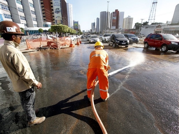 Obras de trincheira tm incio na Avenida do CPA.