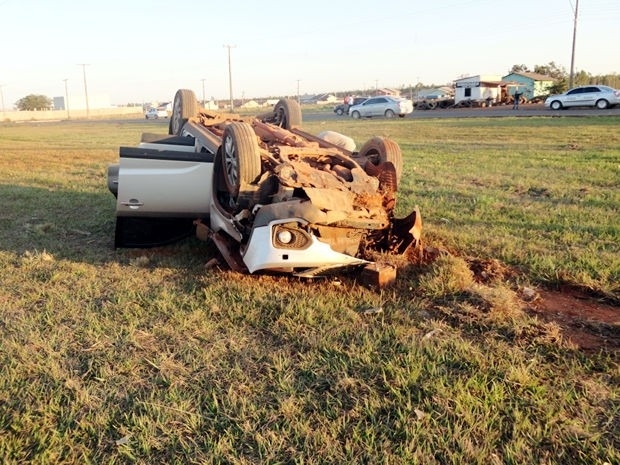 Promotor morreu aps carro capotar em Sapezal (MT).