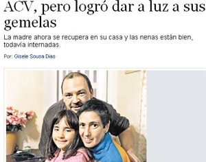 Beatriz, o marido e a mais velha. 