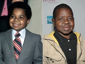 Gary Coleman, quando era um astro infantil e em foto recente