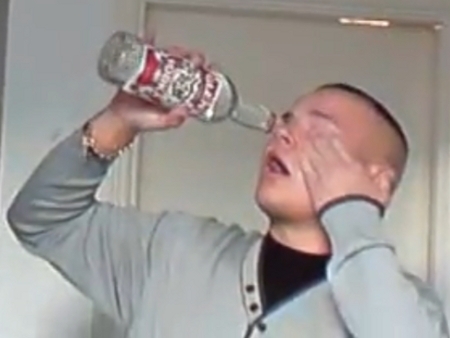 Se ele ficar caolho, vai poder dizer que  um 