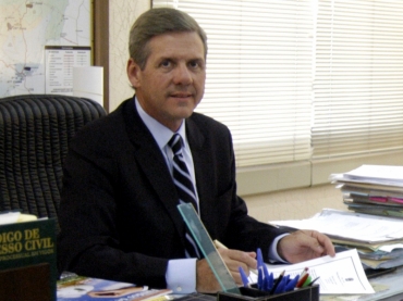 Desembargador Evandro Stbile, que  acusado de integrar suposto esquema de venda de sentena