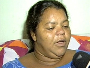 Alcione Teixeira disse � pol�cia que parto foi conclu�do no ch�o