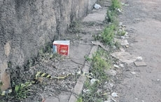 Local onde o estudante Genilson Coelho Pimenta foi executado no bairro Bela Vista em Cuiab