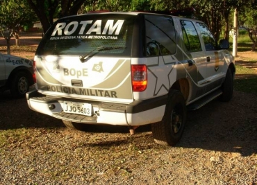 Viatura da Rotam de Mato Grosso 