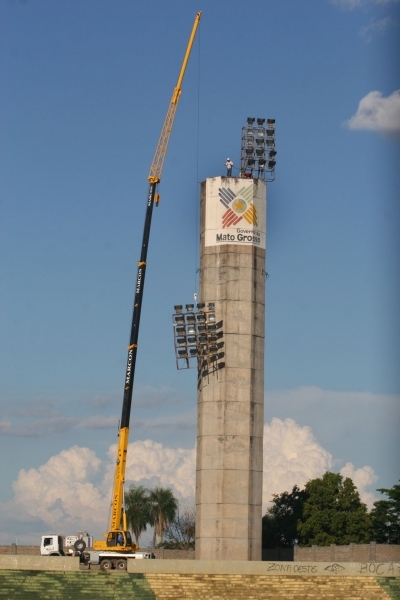 Incio das obras da nova arena do Verdo