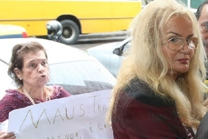 A procuradora no dia em que prestou depoimento