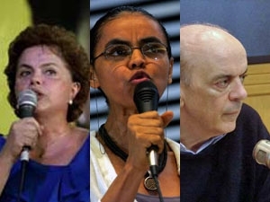Dilma, Marina e Serra devem se encontrar pela primeira vez desde o come�o da pr�-campanha