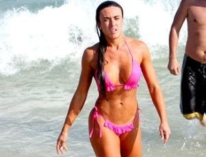 Nicole Bahls, que est� solteira novamente