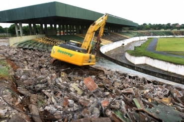 Incio das obras da nova arena do Verdo  