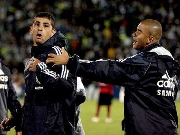 Diego Souza revidou xingamentos da torcida palmeirense