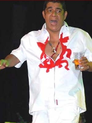 eca Pagodinho foi pra Argentina com famlia