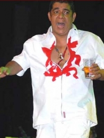 eca Pagodinho foi pra Argentina com fam�lia